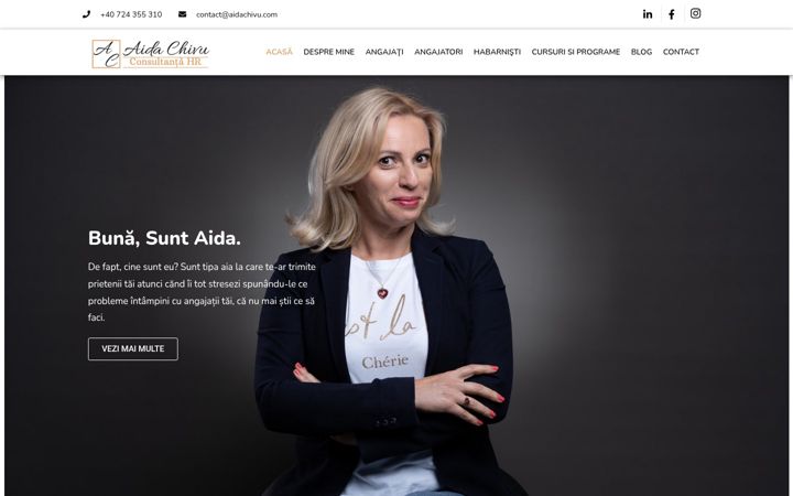 Screenshot of aidachivu.com