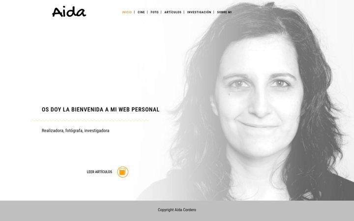 Képernyőkép: aidacordero.com
