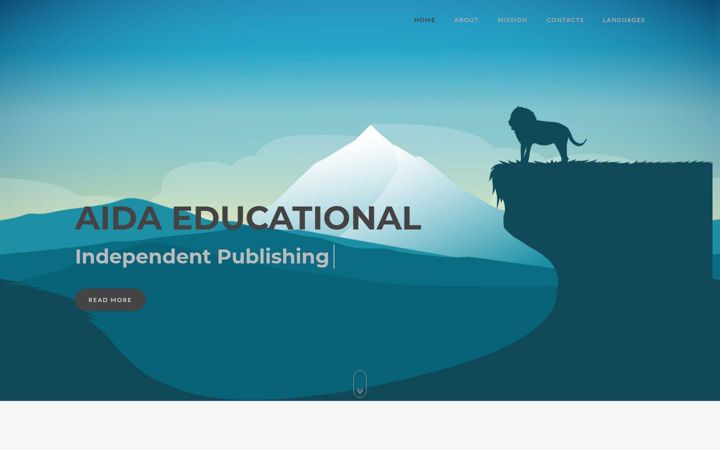 Screenshot of aidaeducational.com
