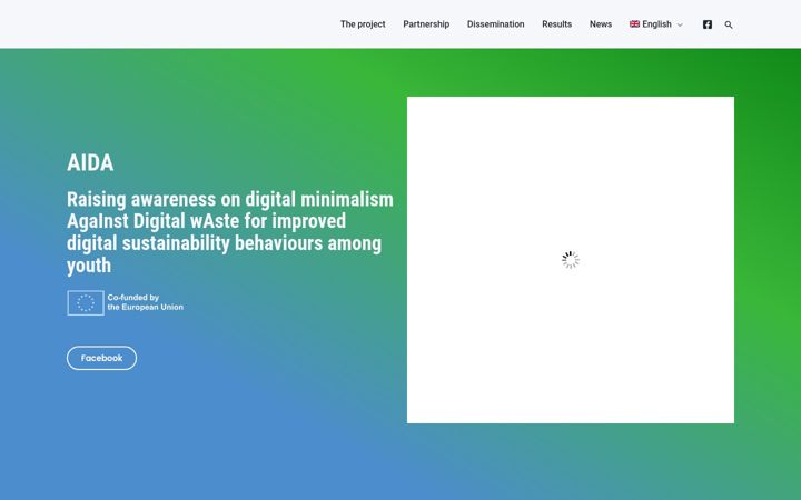Képernyőkép: aidaeuproject.com