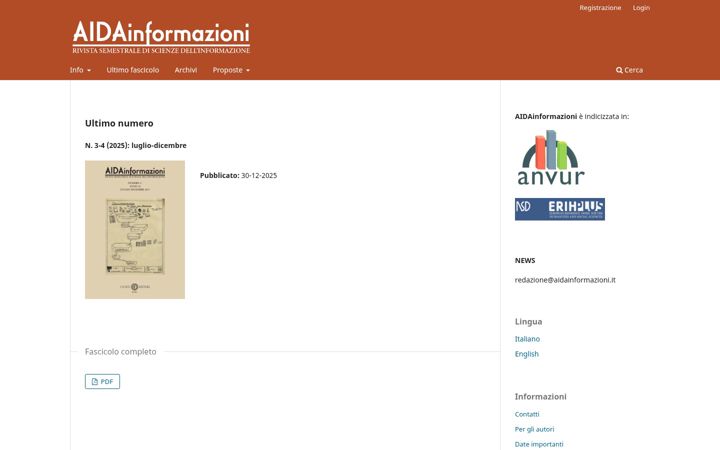 Screenshot of aidainformazioni.it