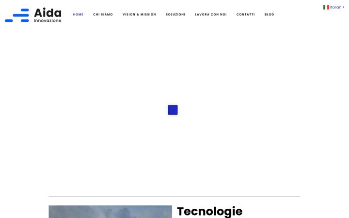 Screenshot of aidainnovazione.it
