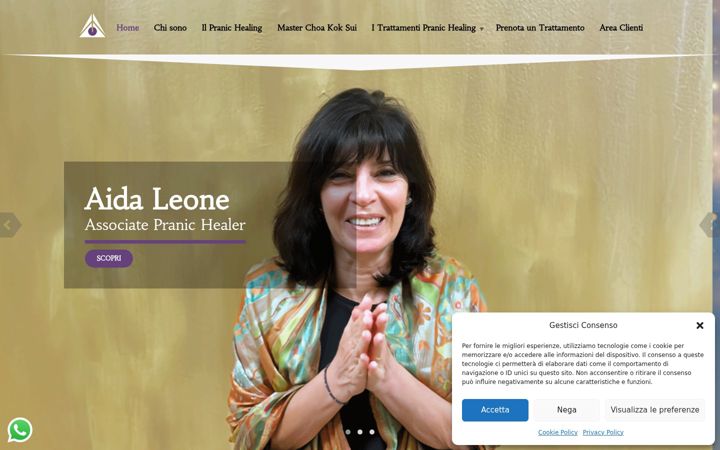 Képernyőkép: aidaleone.com