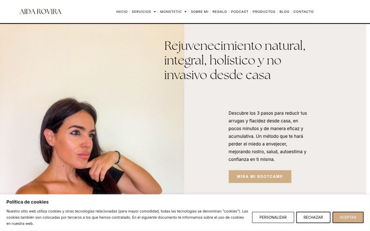 Screenshot of aidarovira.com