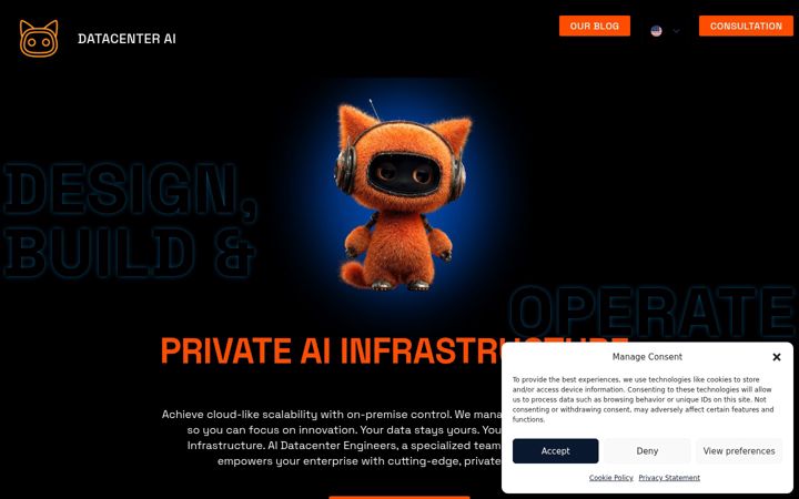 Screenshot of aidatacenterengineers.com