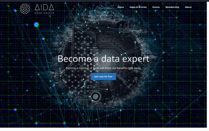 Screenshot ta' aidaug.org