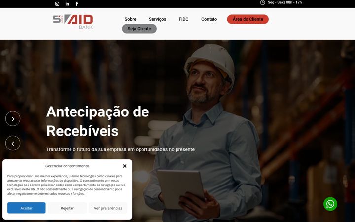 Screenshot ta' aidbank.com.br