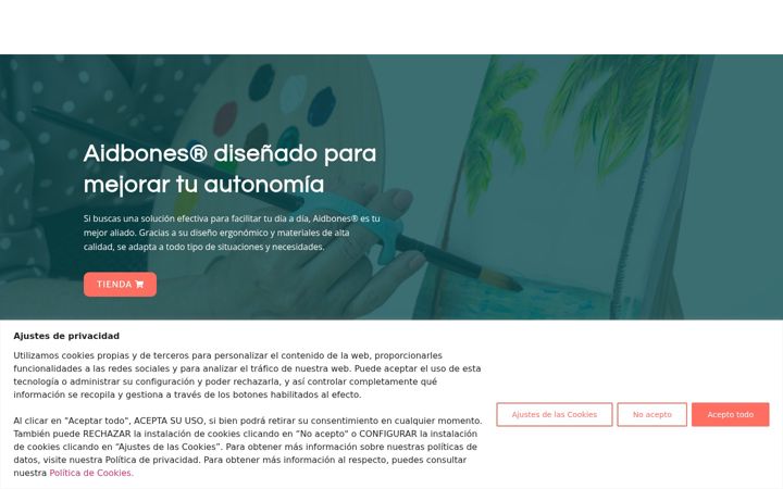 Screenshot of aidbones.com