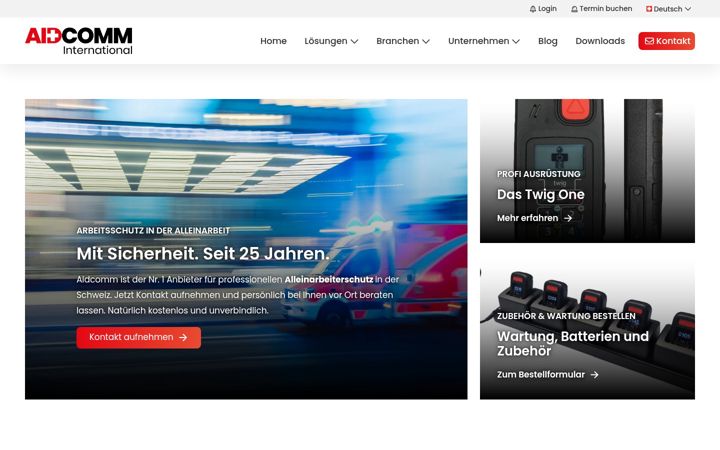 Screenshot του aidcomm.com