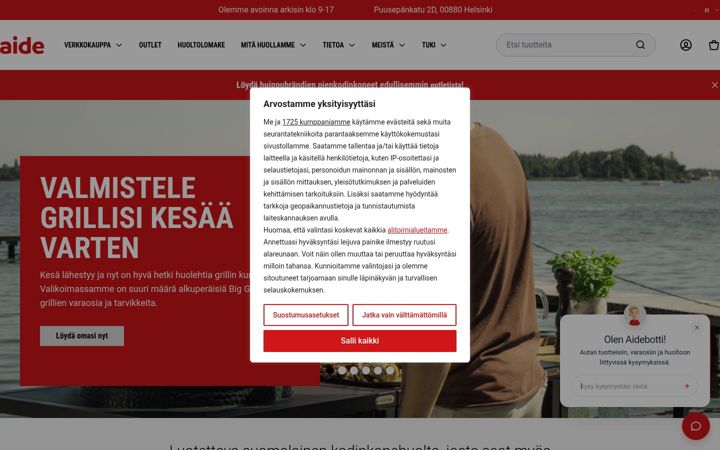 Képernyőkép: aide.fi