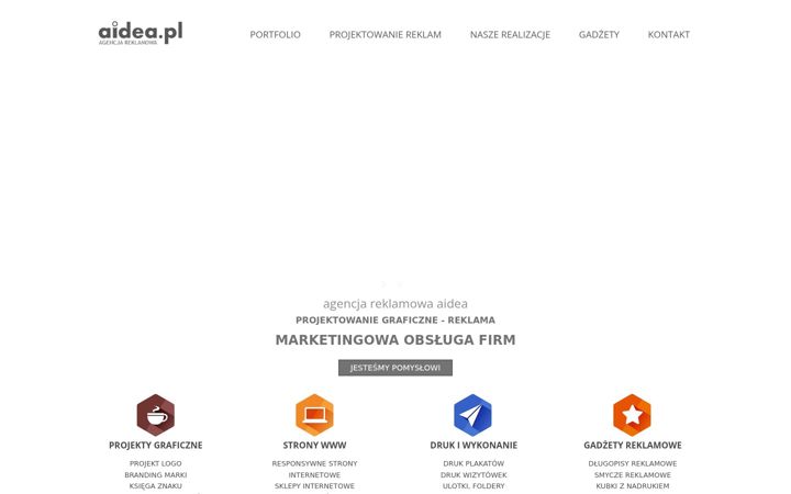 Screenshot of aidea.pl