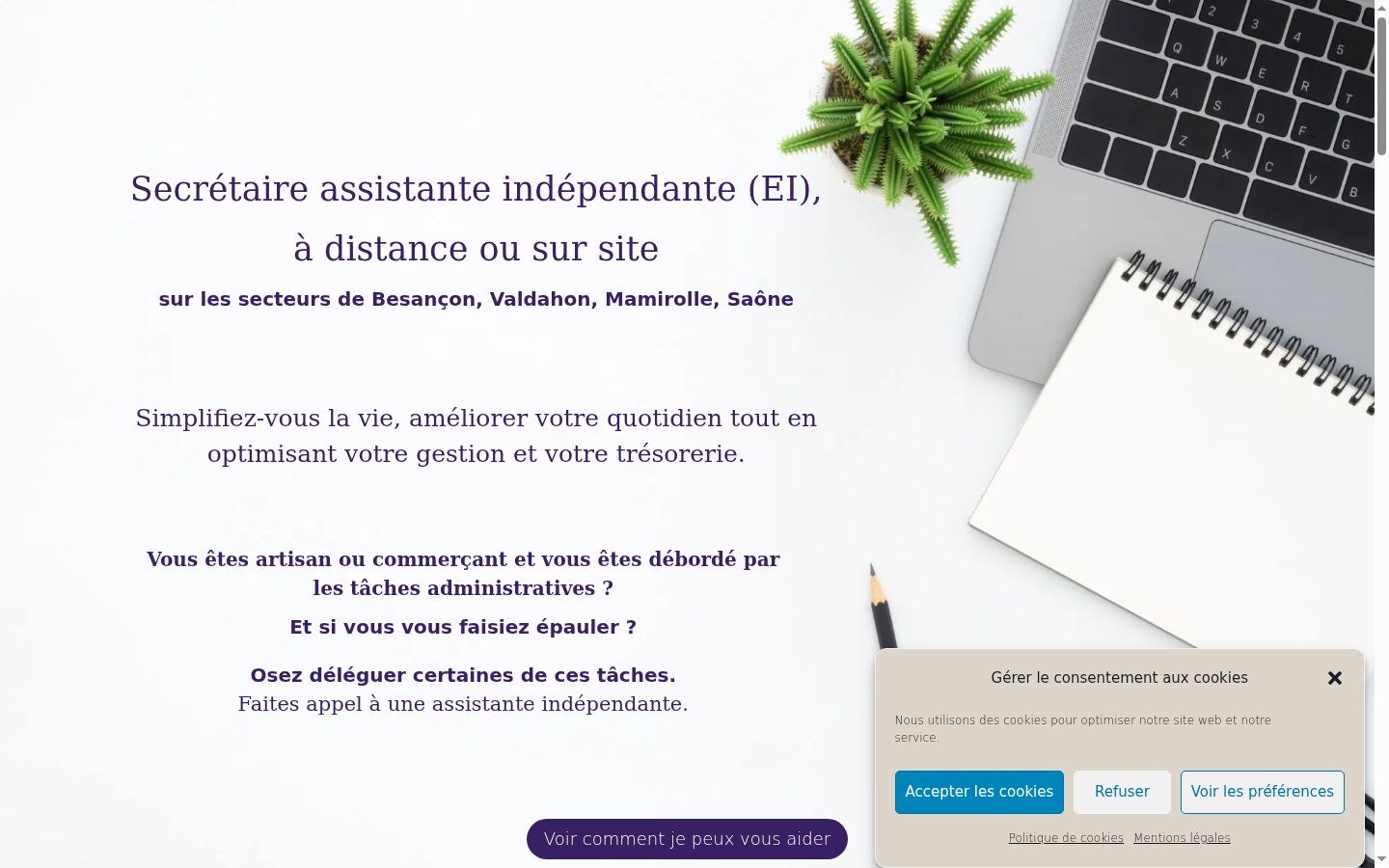 Captură de ecran a bannerului de consimțământ afișat înainte de orice interacțiune