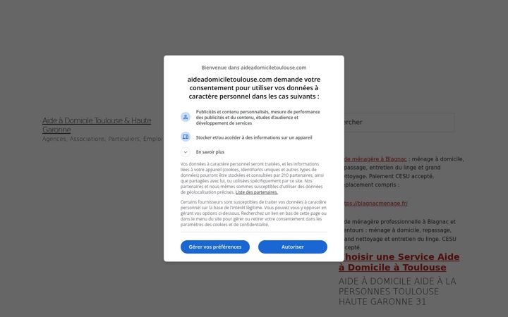 Screenshot of aideadomiciletoulouse.com