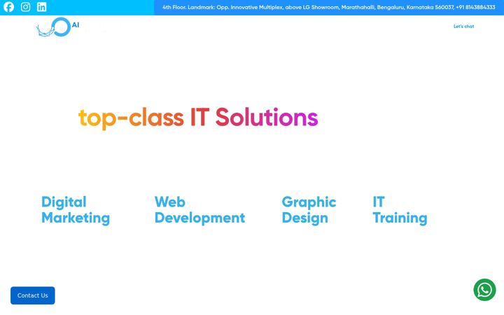 Screenshot of aidealminds.com