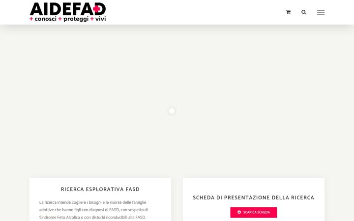 Screenshot of aidefad.it