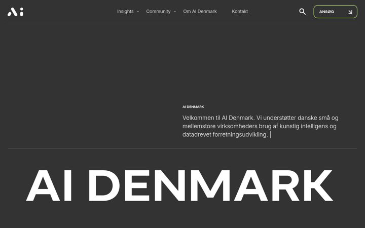 Screenshot of aidenmark.dk