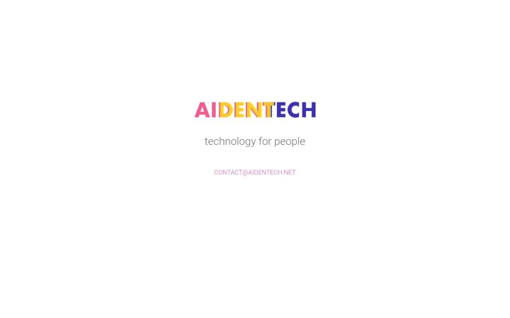 Captura de pantalla de aidentek.com