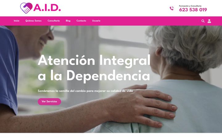 Screenshot ta' aidependencia.es