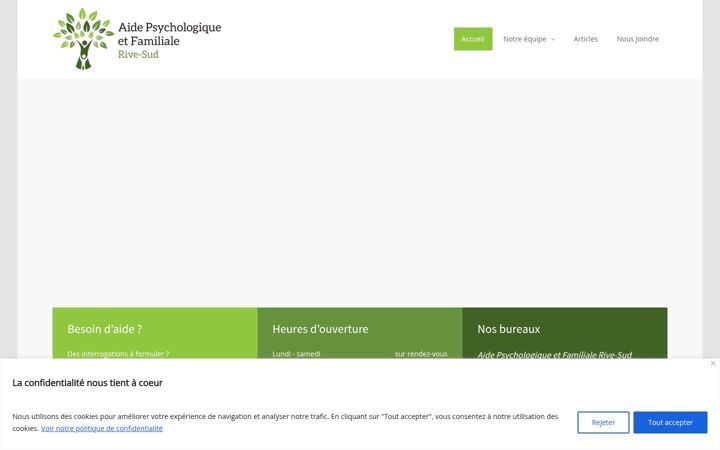 Screenshot of aidepsychologique.com