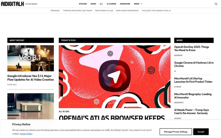 Screenshot of aidigitalx.com
