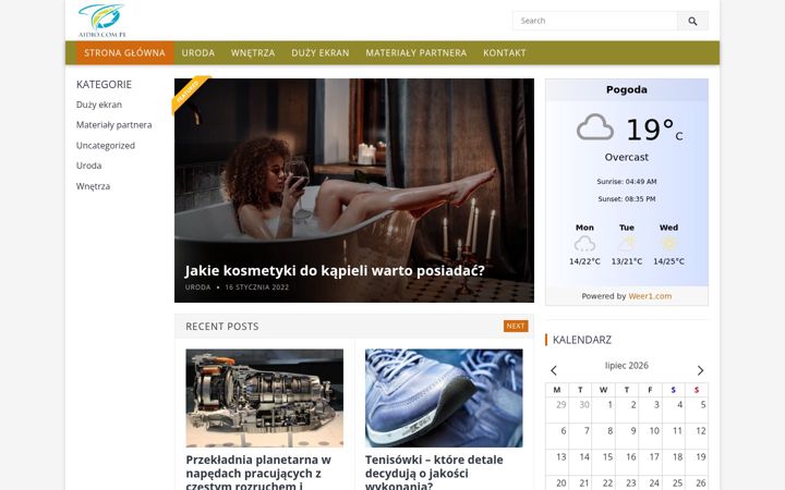 Screenshot of aidio.com.pl