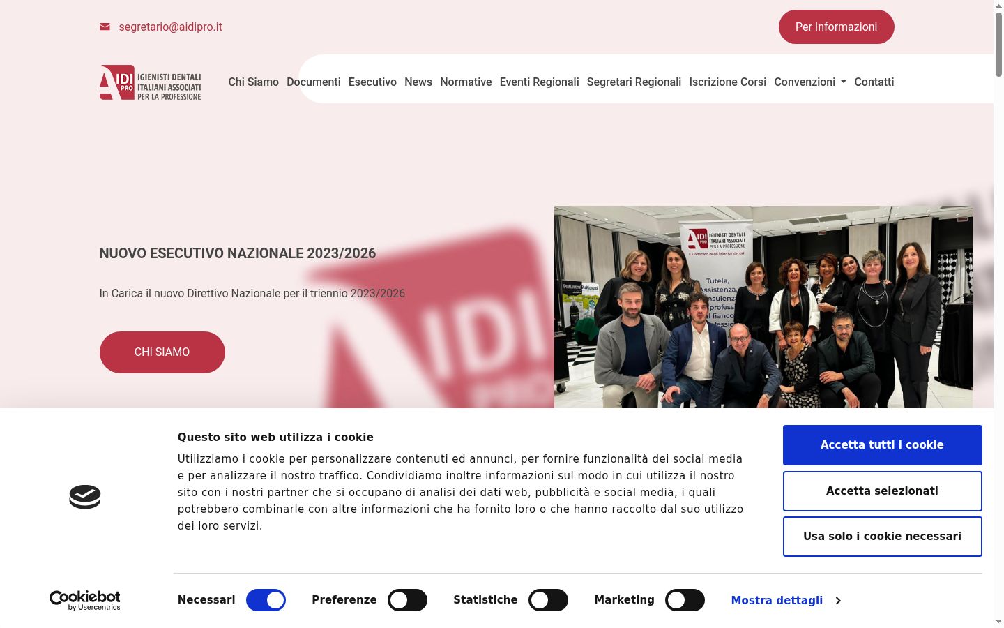 Screenshot van de toestemmingsbanner zoals getoond vóór enige interactie