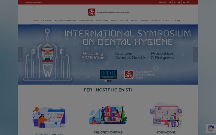 Screenshot of aiditalia.it
