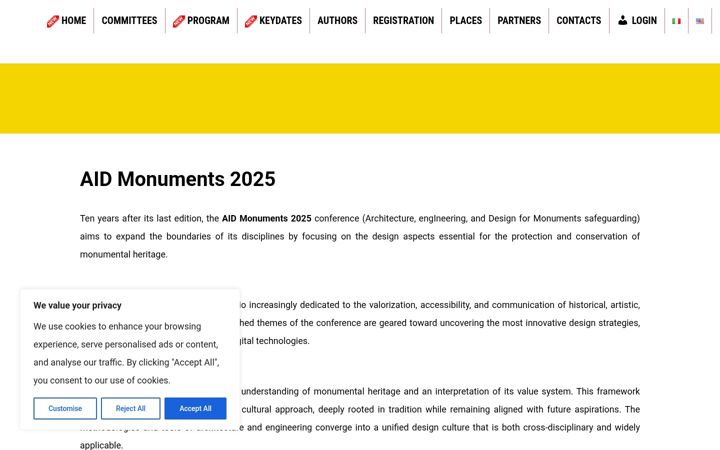 Zrzut ekranu aidmonuments.eu