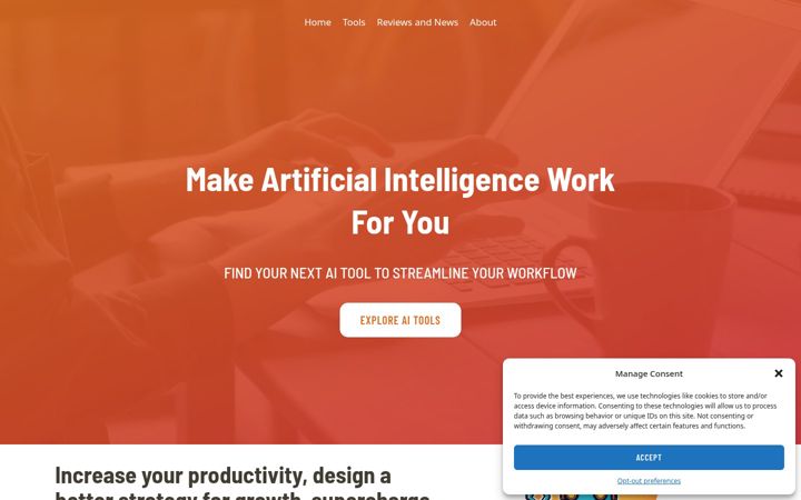 Screenshot of aidoesthejob.com