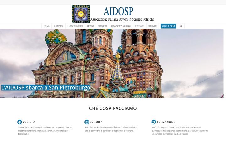 Screenshot von aidosp.it