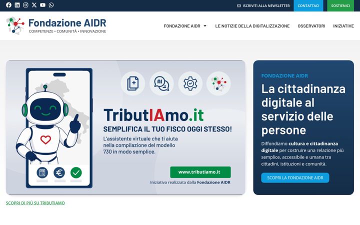 Screenshot von aidr.it