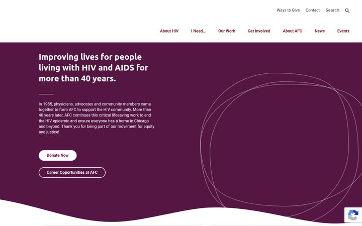 Screenshot of aidschicago.org