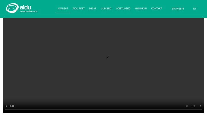 Screenshot of aidu.ee