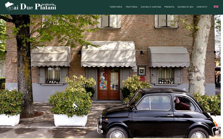 Screenshot of aidueplatani.com
