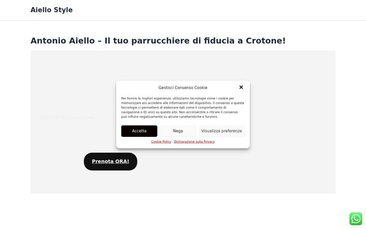 Captura de ecrã de aiellostyle.com