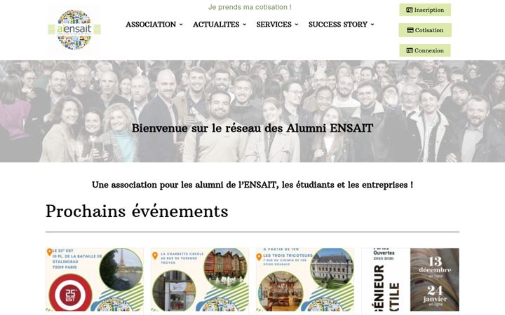 Screenshot of aiensait.fr