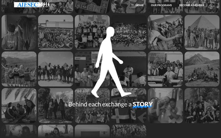 Screenshot of aiesec.it