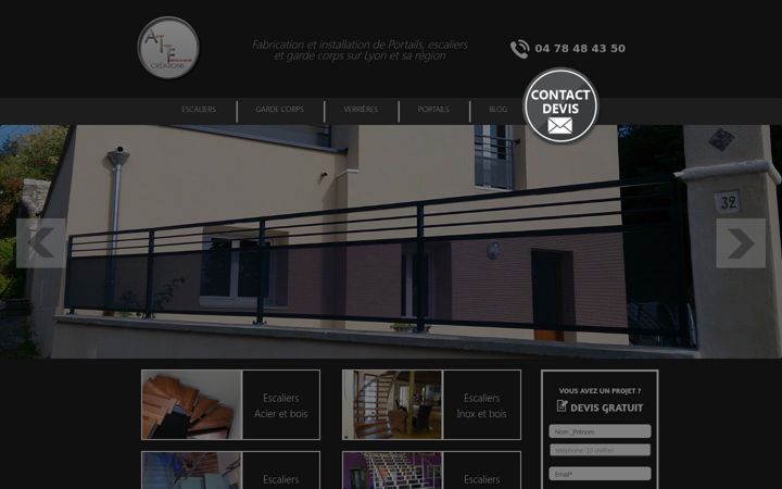 Screenshot of aif-creation.com