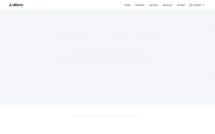 Screenshot of aifano.dev