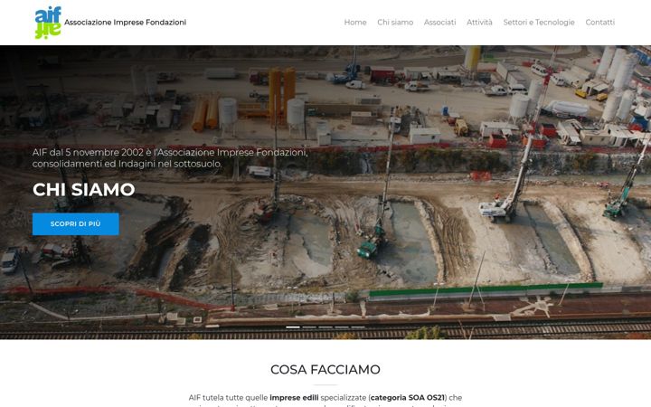 Screenshot of aifassociazione.it