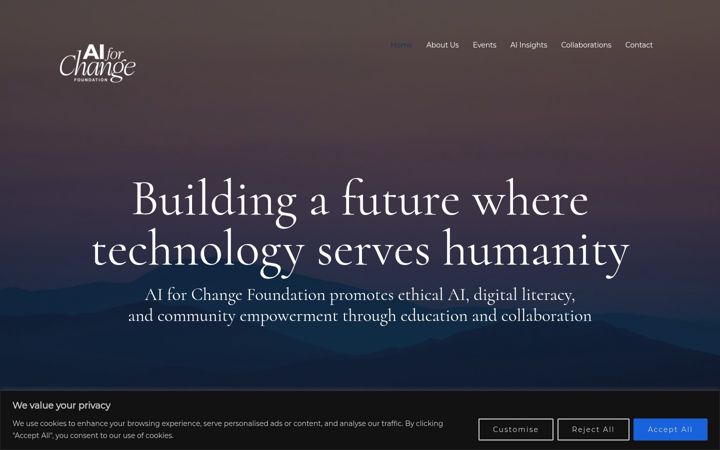 Kuvakaappaus sivustosta aifcf.org