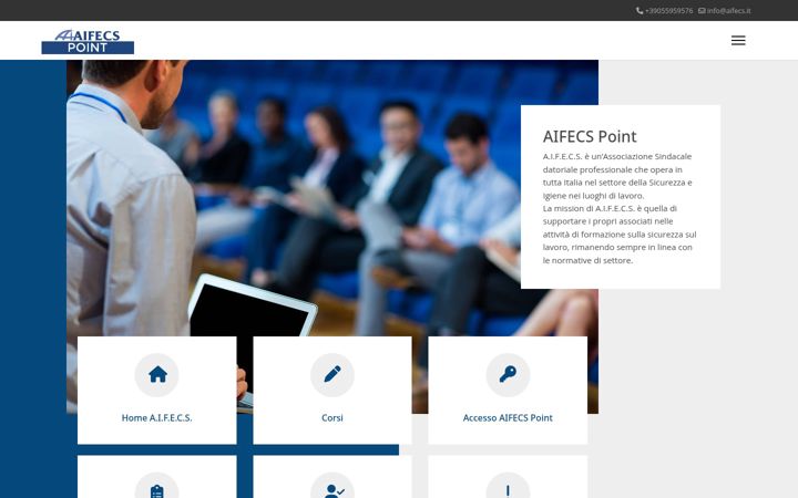 Screenshot of aifecspoint.com