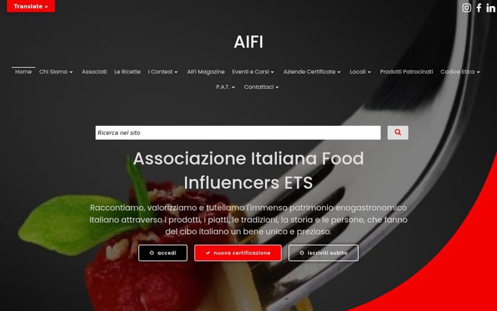 Screenshot of aifi.online