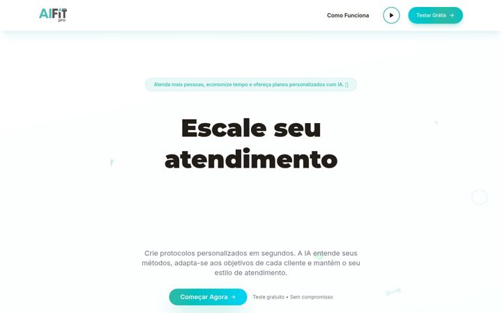 Screenshot of aifit.pro
