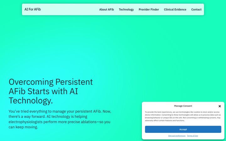 Ekraanipilt saidist aiforafib.com