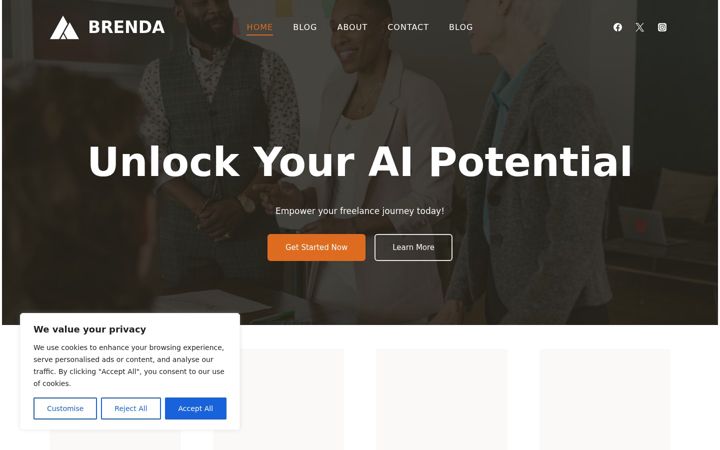 Screenshot of aifunplan.com