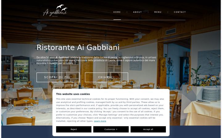 Screenshot of aigabbiani.com