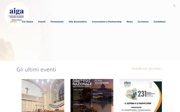 Screenshot of aigaroma.it