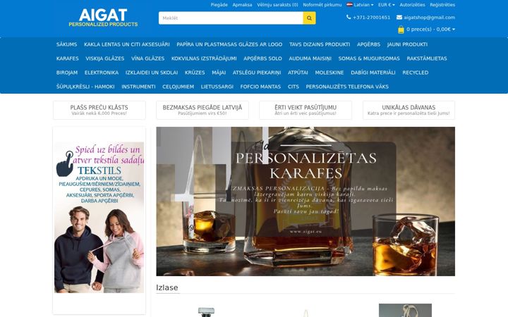 Screenshot of aigat.eu