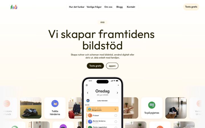 Screenshot of aigiplan.com